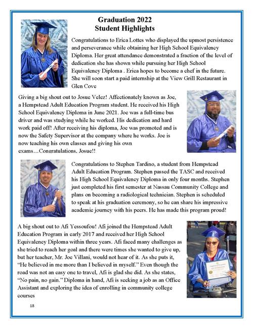 Student highlights